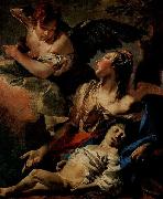 Giovanni Battista Tiepolo Hagar und Ismael, Pendant zu Sweden oil painting artist